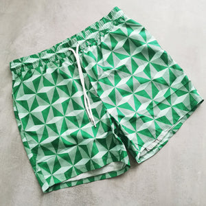 NIR90 Green Swim Shorts
