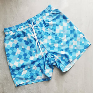 ENG90 Blue Swim Shorts
